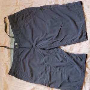 REI women's size 8 shorts, grey